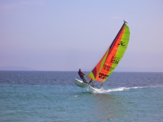  Aprende a subir en catamarán en Lavandou 